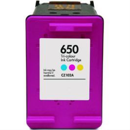 HP 650 XL CZ102A színes utángyártott tintapatron