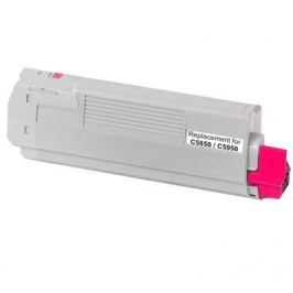 OKI 43865722 bíborvörös (magenta) utángyártott toner