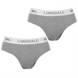 Lonsdale 2Pk Brief Mens