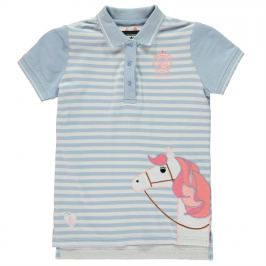 Requisite Applique Polo Shirt Junior Girls