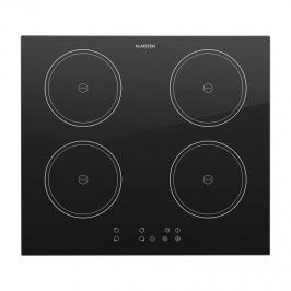 Klarstein Virtuosa, 7000 W, 59 x 52 cm, indukciós főzőlap, beépíthető főzőlap, 4 zóna, üveg