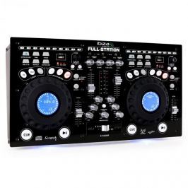 Ibiza DJ szett Doppel CD-lejátszó 2x USB 2x SD MP3