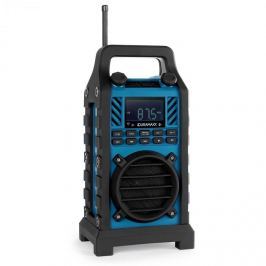 OneConcept Duramaxx 862-BT-BL, építkezési hangszóró, kék, MP3, USB, SD