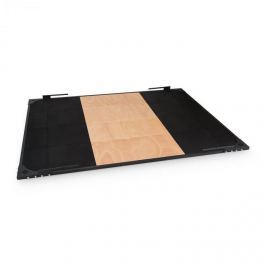 CAPITAL SPORTS Smashboard, Weightlifting Platform, fekete, 2 x 2,5 m, acél, meranti rétegelt lemez