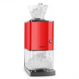 OneConcept Icebreaker, piros, jégdaráló 15kg/h teljesítménnyel, 3,5 literes térfogattal, jégtartállyal, rozsdamentes acél