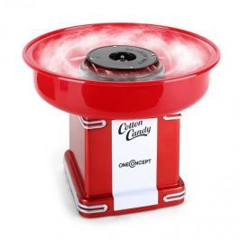 OneConcept Candyland 2, 500 W, retró cukorvatta gép, piros
