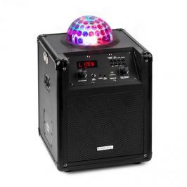 Ibiza Kube 60 hordozható bluetooth hangfal, USB, SD, AUX, FM, akkumulátor, fekete
