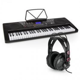 SCHUBERT Etude 225 USB keyboard fülhallgatóval, 61 billentyű, USB, LCD kijelző