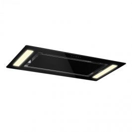 Klarstein Remy mennyezeti páraelszívó, beépíthető, 90 cm, EEK A, 620 m³/h, érintésvezérlés, LED, üveg