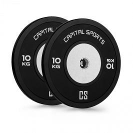 CAPITAL SPORTS Inval Hi-Grade, tárcsasúlyok, 50mm alumínium mag, gumi, 2x10kg