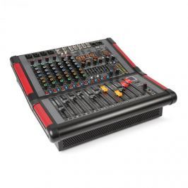 Power Dynamics PDM-S804A 8-CSATORNÁS KEVERŐPULT INTEGRÁLT ERŐSÍTŐVEL (2 X 350 W RMS)