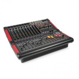 Power Dynamics PDM-S1204A 12-CSATORNÁS KEVERŐPULT INTEGRÁLT ERŐSÍTŐVEL (2 X 350 W RMS)
