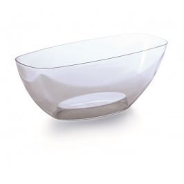 Coubi dekoratív tál, átlátszó, 36 cm, 36 cm