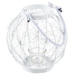 Fém lámpás, 20 cm
