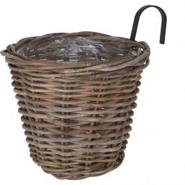 Erkély virágcserép Kubu, átmérő 24 cm