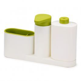 Joseph Joseph SinkBase™ Plus mosogatóeszköz-tároló szappanadagolóval, fehér