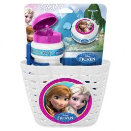 Frozen Kerékpár szett Frozen (kosár, csengő, kulacs)- fehér