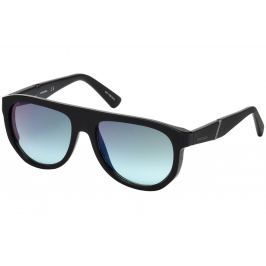 Diesel DL0255 05Q 56 Black/Other/Green Mirror