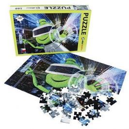 Alza Puzzle 160 dílků - Mimozemšťan Alza ve VR