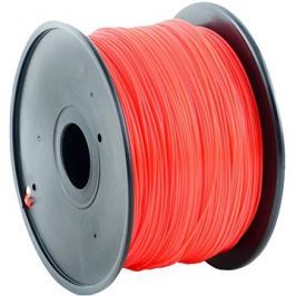 Gembird Filament ABS fluorescentní červená