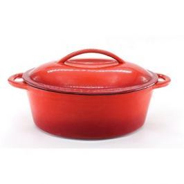 BELIS litinový pekáč s poklicí 30cm 4.2l Queen Line