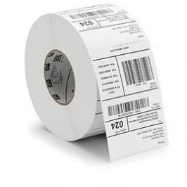 Zebra/Motorola nalepovací štítky pro termotransferový tisk 102mm x 64mm, 2200 ks štítků v roli