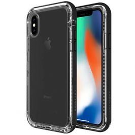 LifeProof Next pro iPhone X průhledné - černé