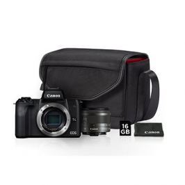 Canon EOS M50 černý + EF-M 15-45 mm IS STM Value Up Kit