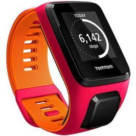 TomTom Runner 3 Cardio (S) růžovo-oranžový