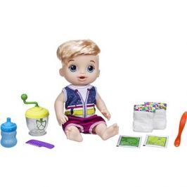 Baby Alive Blonďatý chlapeček s mixérem